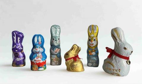 Schokoosterhasen Osterhasen